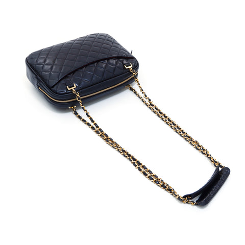 Chanel CHANEL Quilted Filling No. 14 Shoulder Bag Black WS5060