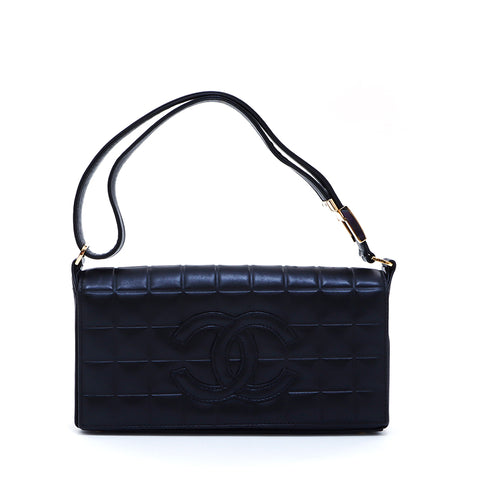 香奈儿巧克力棒6号肩袋黑色WS5064