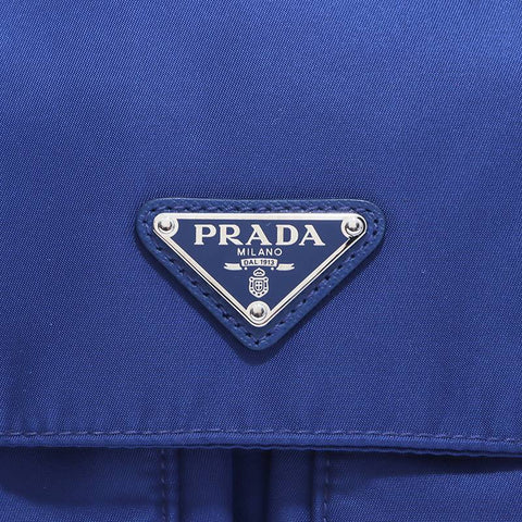 プラダ PRADA ナイロン ショルダーバッグ ブルー WS5108