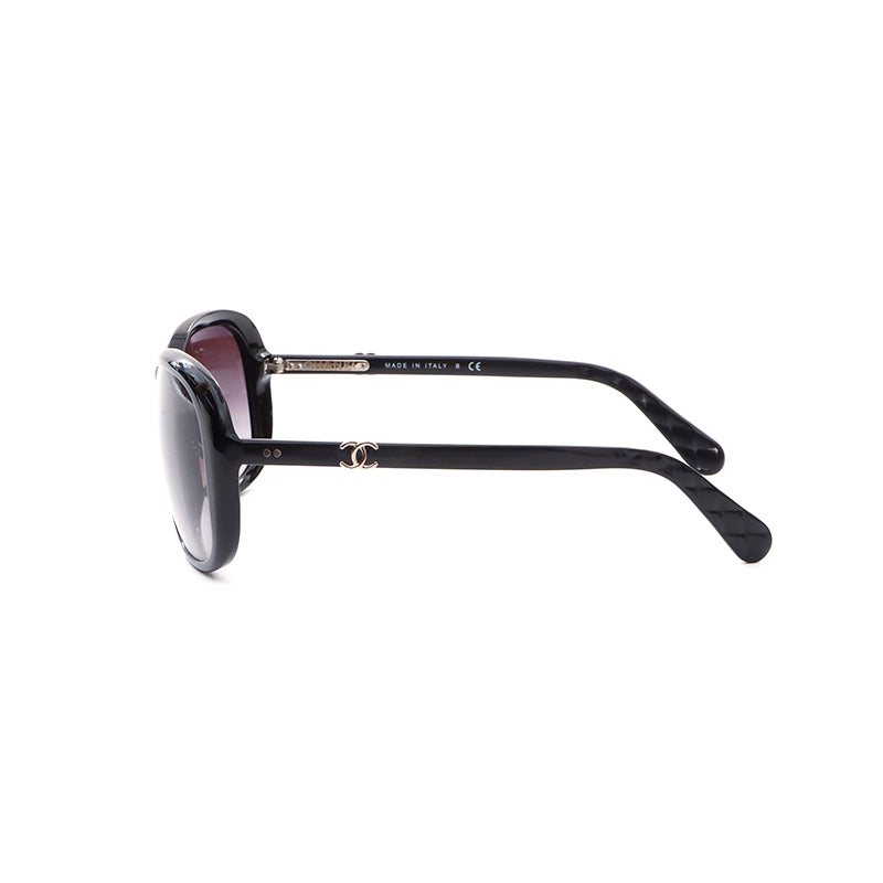 Chanel Coco Mark Sunglasses Other Accessories Black WS5174 – NUIR