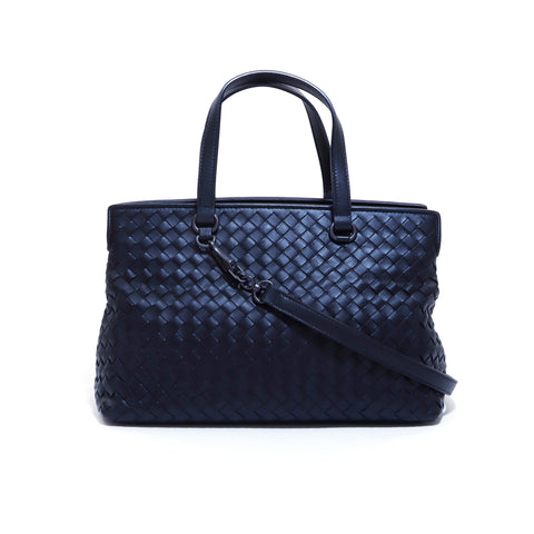 ボッテガヴェネタ BOTTEGAVENETA レザー 2WAY トート ショルダーバッグ ブラック WS5187