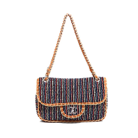 Chanel Tweed No. 14 Shoulder Bag Multicolor WS5266