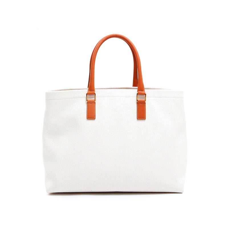 セリーヌ CELINE カバホリゾンタル トートバッグ アイボリー WS5274