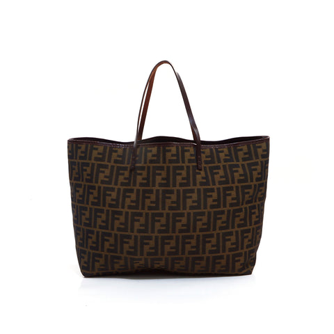 Fendi Zucca手提袋棕色WS5277