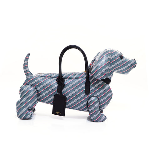 Thom Browne Stripe Hector Handbag Blue WS5283