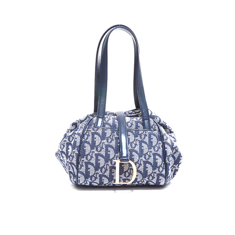 Dior トロッター　ハンドバッグ  ネイビーMANA＠ブランド