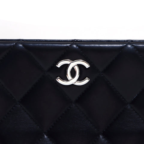 シャネル CHANEL マトラッセ 6番台 チェーン　ラムスキン ショルダーバッグ ブラック WS5364