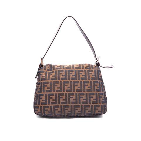 Fendi Mamma Bagget肩带棕色WS5400