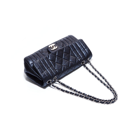 シャネル CHANEL マトラッセ シルバー金具 カーフ 11番台 ショルダーバッグ ブラック WS5460