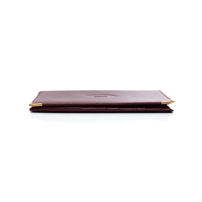 カルティエ CARTIER カードケース 札入れ パスポートケース 二つ折り 