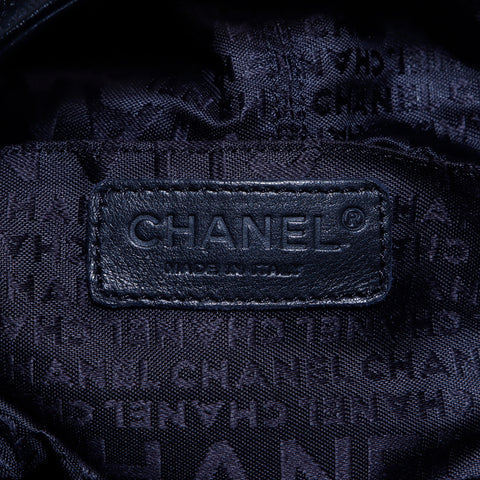 シャネル CHANEL フリンジ ハンドバッグ ブラック WS5492