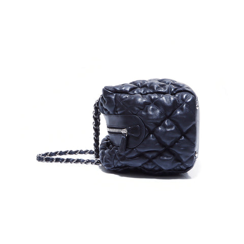 シャネル CHANEL バブルキルト ショルダーバッグ ブラック WS5494