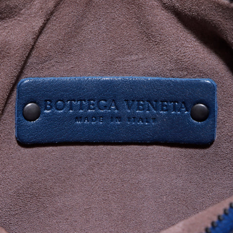 ボッテガヴェネタ BOTTEGAVENETA イントレ ショルダーバッグ ブルー WS5496