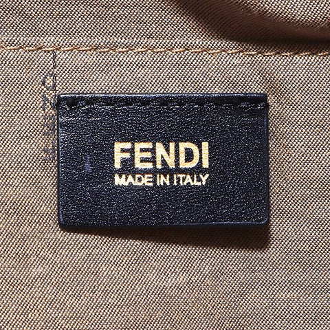 フェンディ FENDI ズッキーノ ミニ ボストンバッグ キャンバス マルチカラー WS5613