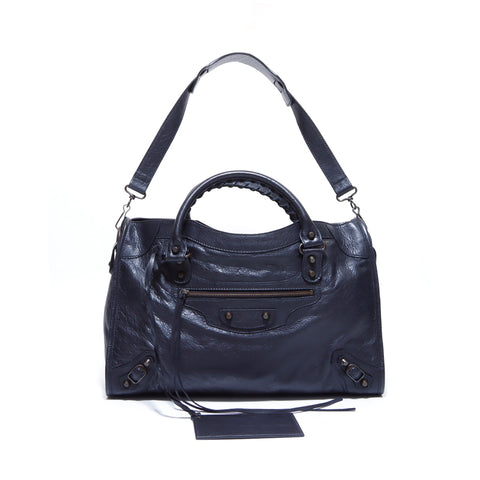 Balenciaga城市2Way手提包黑色WS5648