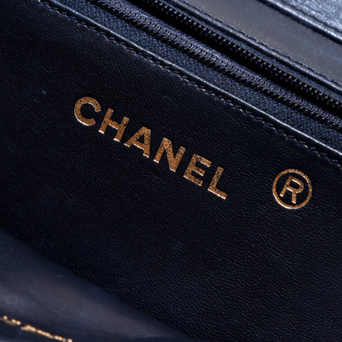 シャネル CHANEL クロコ ショルダーバッグ ブラック WS5652