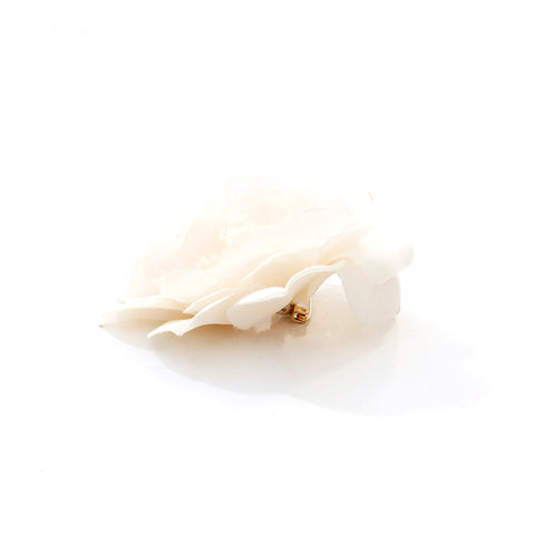 Chanel Camellia Brooch blanc WS5708