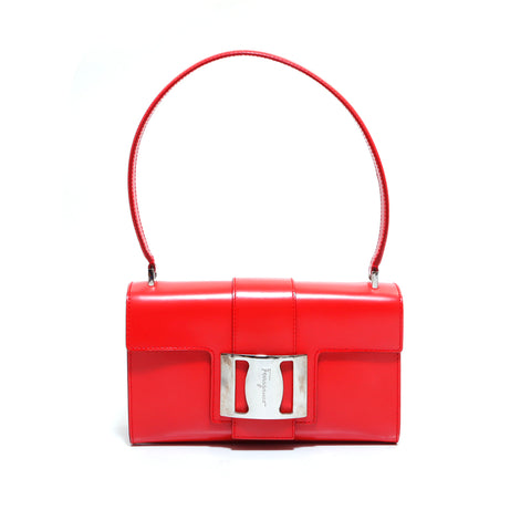 Salvatore Ferragamo手袋红色WS5831