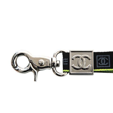 Chanel CHANEL Coco Mark Logo Keychain Black X Green EIT0572 – NUIR VINTAGE