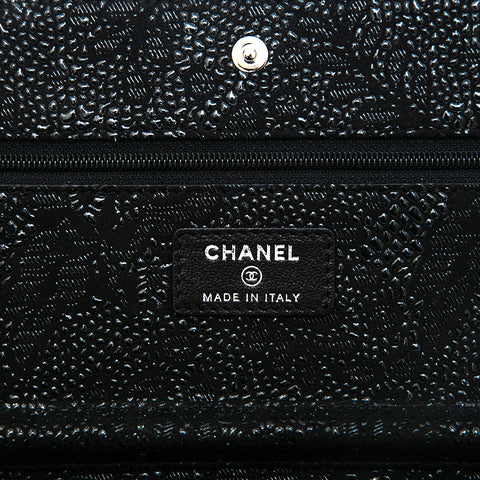 Chanel Chanel Total Muster Wallet Bag Black EIT0612