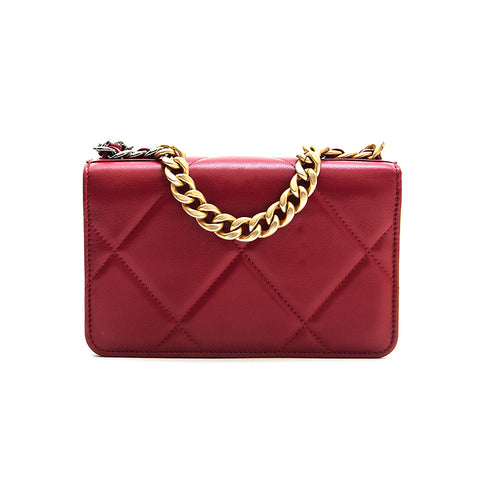 Chanel Chanel Matrasse 2way -Ketten -Umhängetasche Red EIT0616