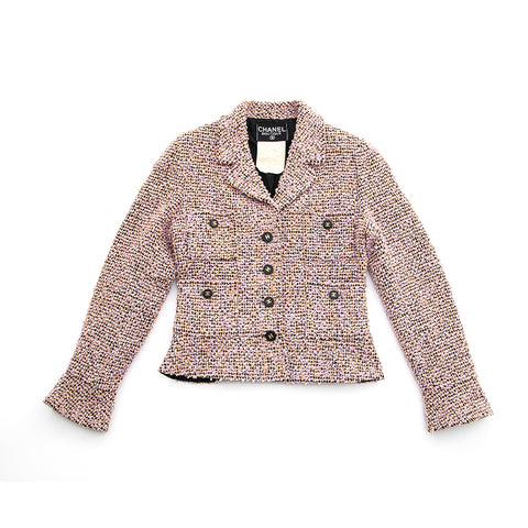 Chanel CHANEL Tweed Jacket Skirt Setup Multicolor EIT0619 – NUIR VINTAGE