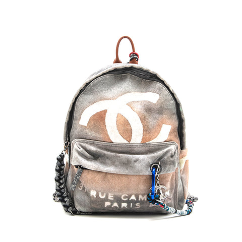 Chanel CHANEL Graffiti Backpack Coco Mark Act 2 Backpack Day Pack Mult –  NUIR VINTAGE