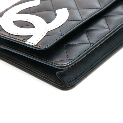 Chanel Calfskin Quilted Cambon Wallet on Chain WOC