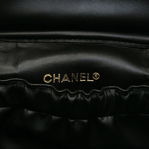 Chanel Chanel Vico Rolle Eitelkeit Handtasche Schwarz EIT0795