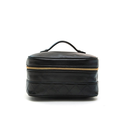 Chanel CHANEL Vico Role Vanity Handbag Black EIT0795 – NUIR VINTAGE