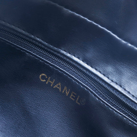 シャネル CHANEL キャビアスキン ココマーク ポーチ ブラック eit1174