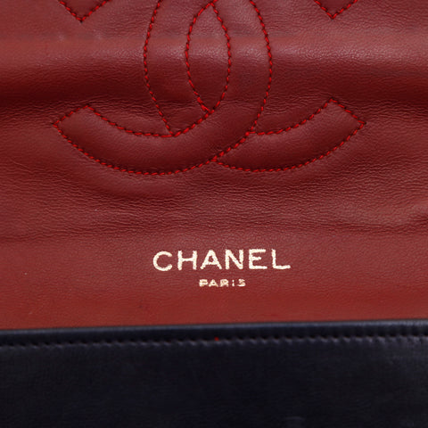 シャネル CHANEL マトラッセ チェーン ショルダーバッグ ネイビー eit1318