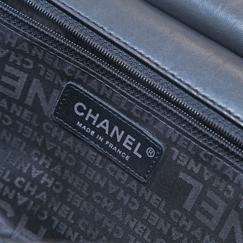 シャネル CHANEL マトラッセ  ココマーク チェーン SV 金具 ショルダーバッグ ブラック eit1395