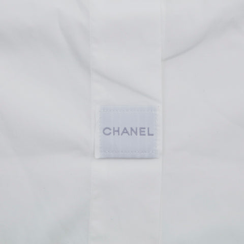 シャネル CHANEL コットン ブラウス ホワイト eit1419