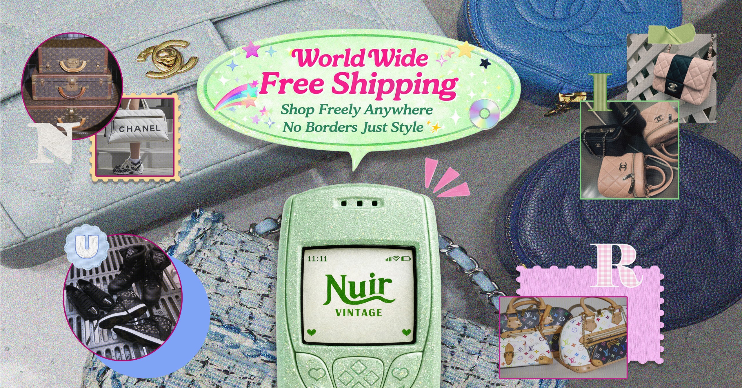 NUIR VINTAGE トップページメインビジュアル